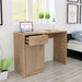 Desk with Drawer and Cabinet Oak 100x40x73 Cm Xatbpi