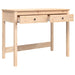 Desk with Drawers 100x50x78 Cm Solid Wood Pine Nxalat