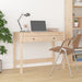 Desk with Drawers 100x50x78 Cm Solid Wood Pine Nxalat