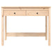 Desk with Drawers 100x50x78 Cm Solid Wood Pine Nxalat