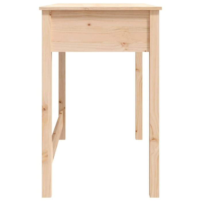 Desk with Drawers 100x50x78 Cm Solid Wood Pine Nxalat