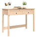 Desk with Drawers 100x50x78 Cm Solid Wood Pine Nxalat