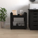 Desk Trolley Black 60x45x60 Cm Engineered Wood Nollbo