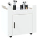 Desk Trolley White 60x45x60 Cm Engineered Wood Nollbn