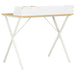 Desk White and Natural 80x50x84 Cm Xbxit