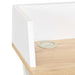 Desk White and Natural 80x50x84 Cm Xbxit