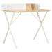 Desk White and Natural 80x50x84 Cm Xbxit