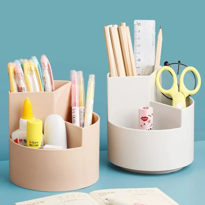 Desktop Pen And Makeup Organizer