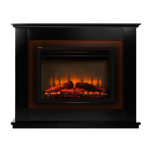 Devanti 2000w Electric Fireplace Mantle Portable Fire Log