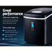 Goslash Picks Devanti 3.2l Portable Ice Cube Maker Machine
