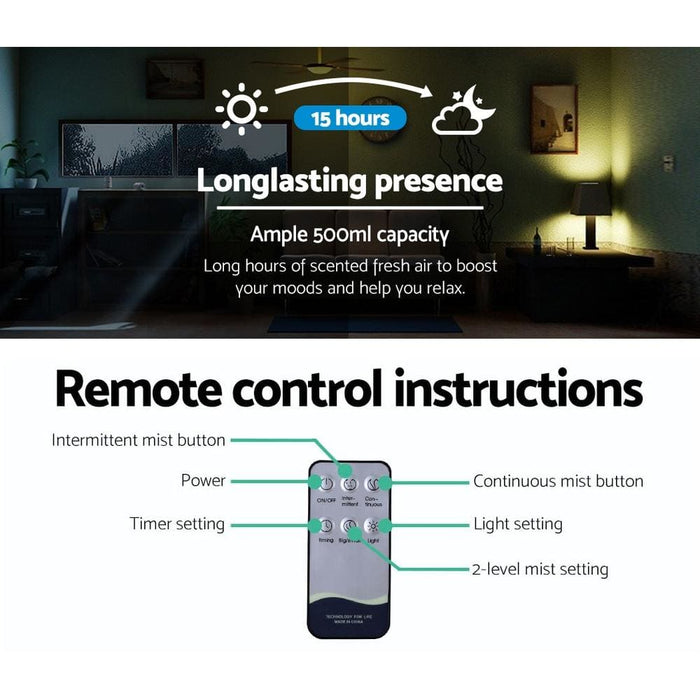 Goslash Picks Devanti 4-in-1 Aroma Diffuser Aromatherapy