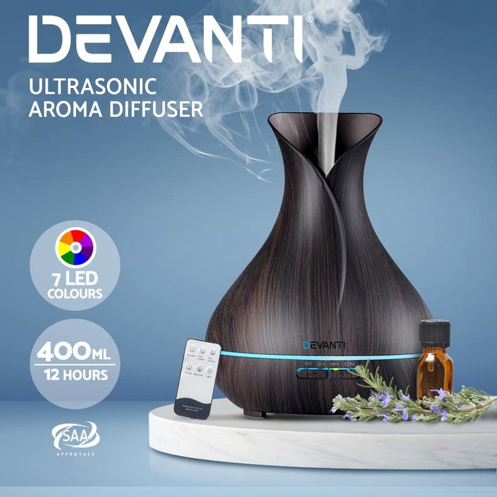 Goslash Picks Devanti 400ml 4 in 1 Aroma Diffuser