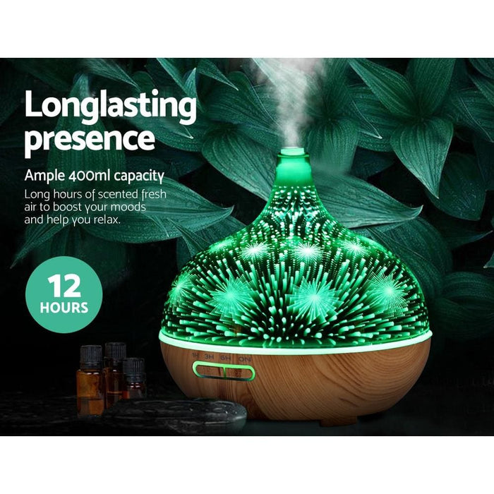 Goslash Picks Devanti Aroma Aromatherapy Diffuser 3d Led