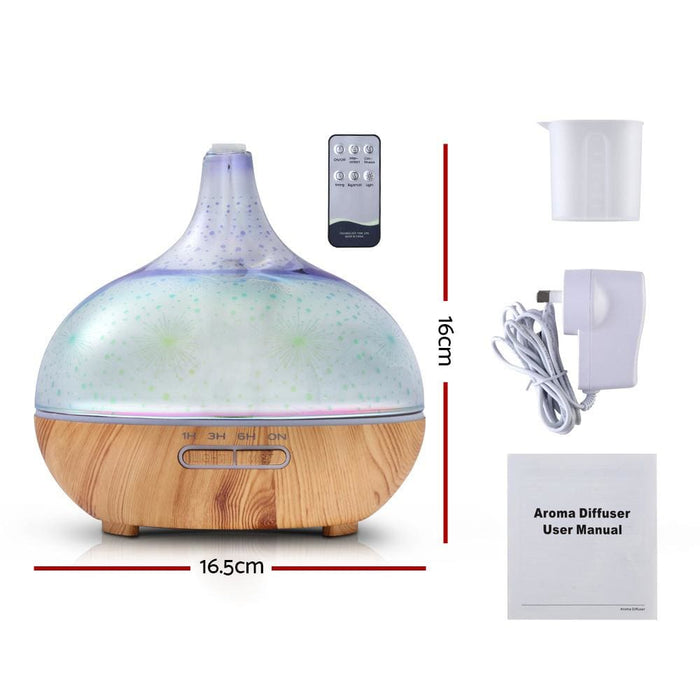 Goslash Picks Devanti Aroma Aromatherapy Diffuser 3d Led