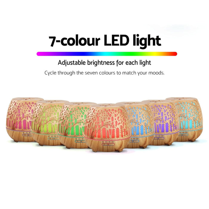 Devanti Aroma Diffuser Aromatherapy Humidifier Essential