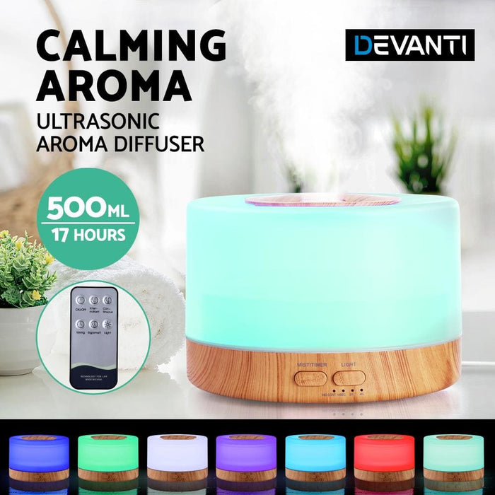 Goslash Picks Devanti Aroma Diffuser Aromatherapy Led Night