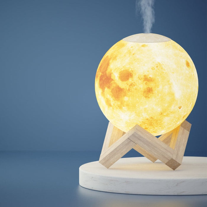 Devanti Aroma Diffuser Led Moon Lamp 880ml