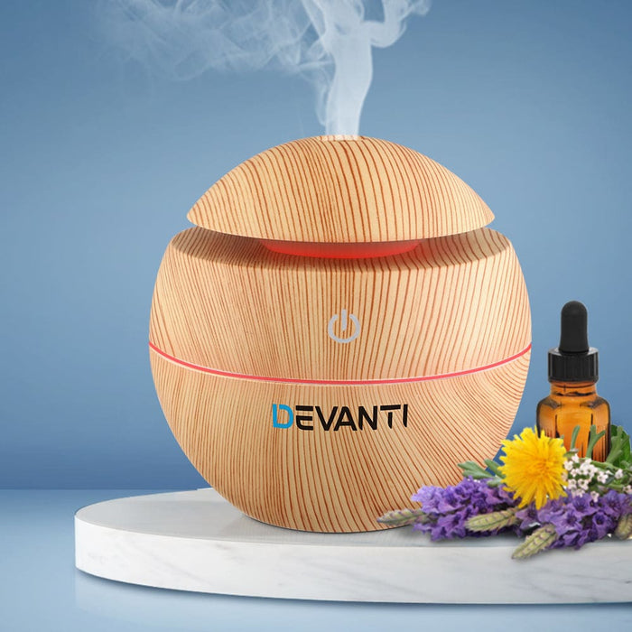 Devanti Aromatherapy Diffuser Aroma Essential Oils Air