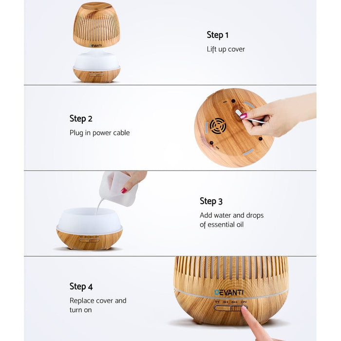 Goslash Picks Devanti Aromatherapy Diffuser Aroma Essential