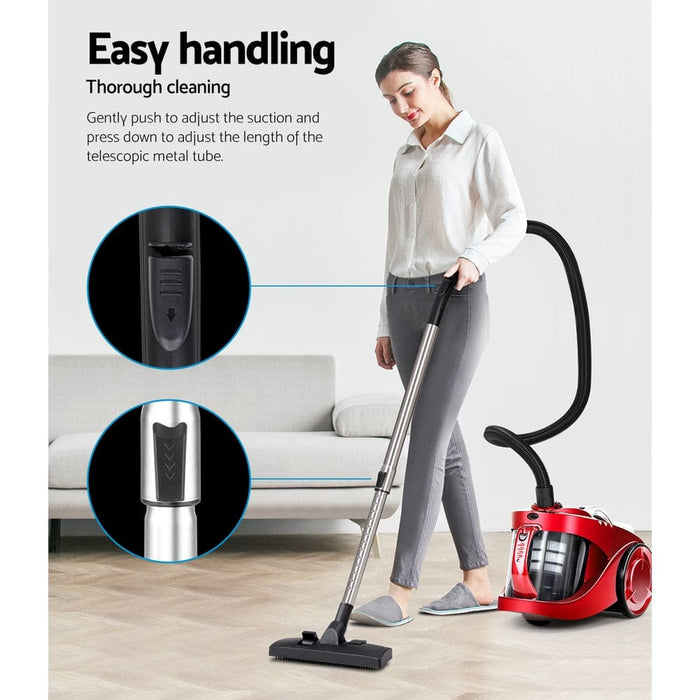 Goslash Picks Devanti Bagless Vacuum Cleaner Cleaners