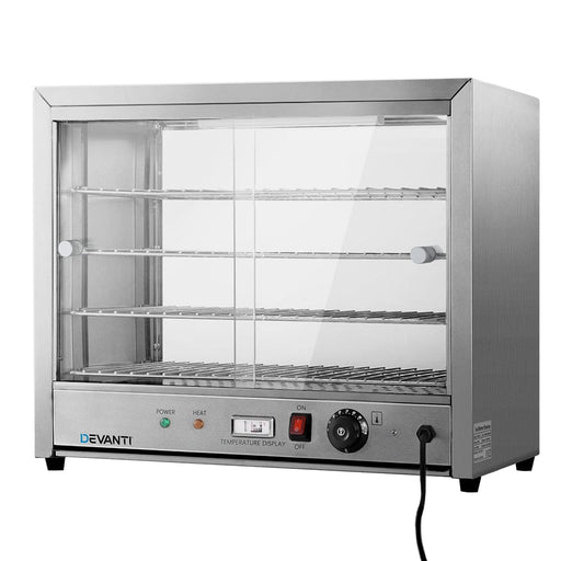 Devanti Commercial Food Warmer Electric Pie Hot Display