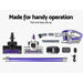 Devanti Cordless 150w Handstick Vacuum Cleaner - Purple And