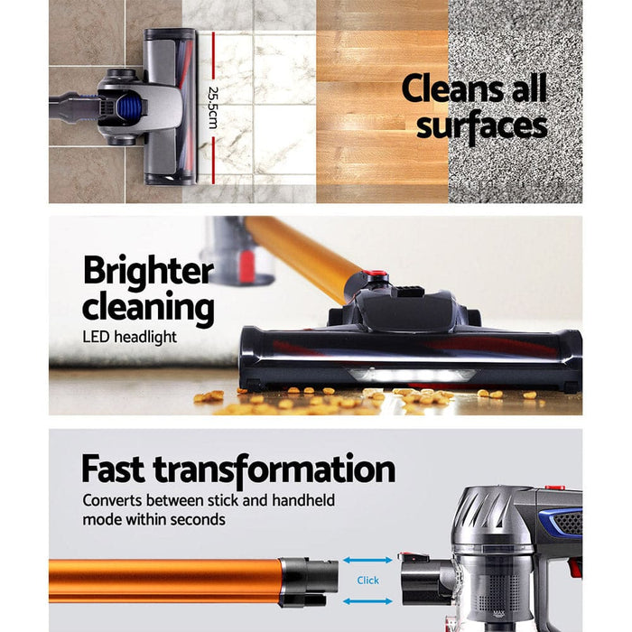 Goslash Picks Devanti Handheld Vacuum Cleaner Cordless