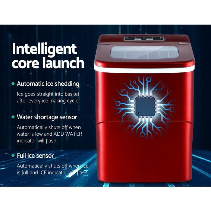 Goslash Picks Devanti Portable Ice Cube Maker Machine 2l