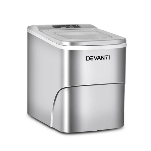 Goslash Picks Devanti Portable Ice Cube Maker - Silver