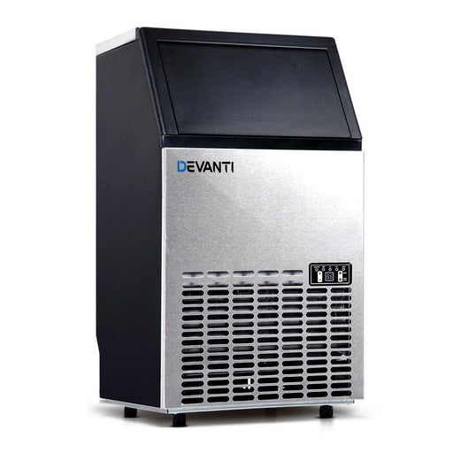 Devanti Stainless Steel Commercial Ice Cube Maker