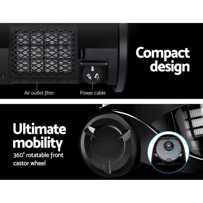 Goslash Picks Devanti Vacuum Cleaner Bagless Cyclone