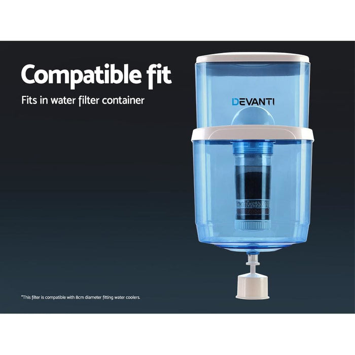Devanti Water Cooler Dispenser Tap Filter Purifier 6