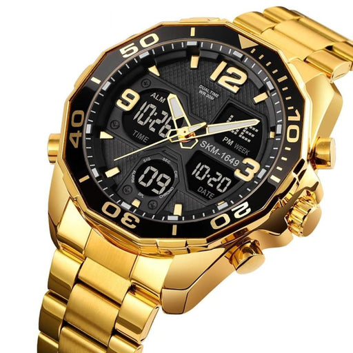 Big Dial Stainless Steel Luxury Men’s Watch Colours