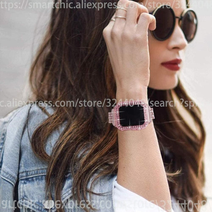 Diamond Bumper Protective Case for Apple Iwatch
