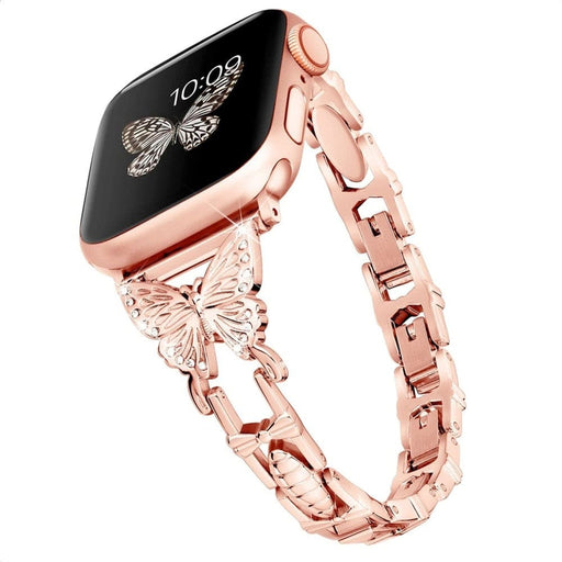 Diamond Butterfly Bracelet Strap For Apple Watch