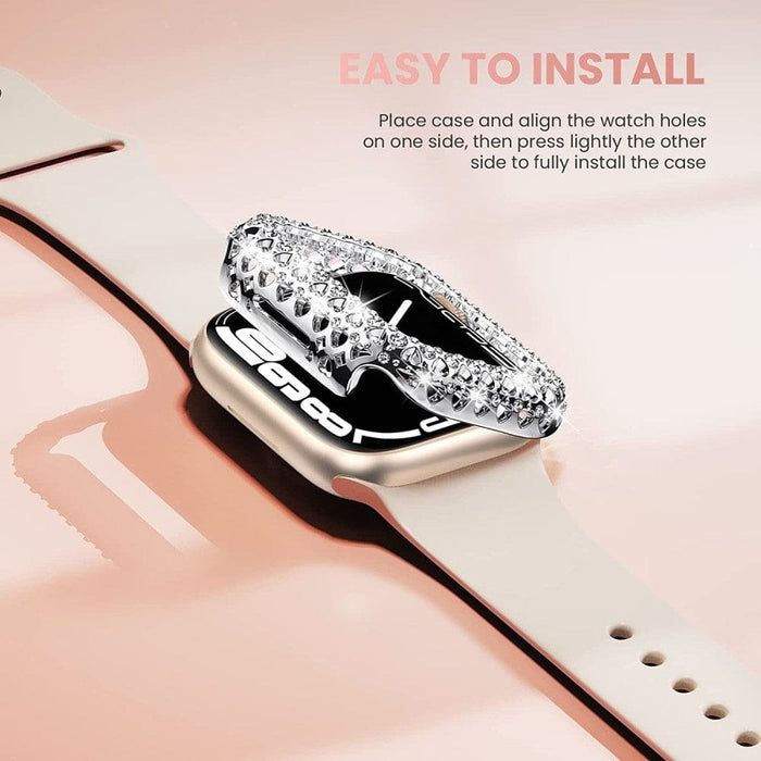 Diamond Hard Pc Protective Bumper Cover for Apple Iwatch