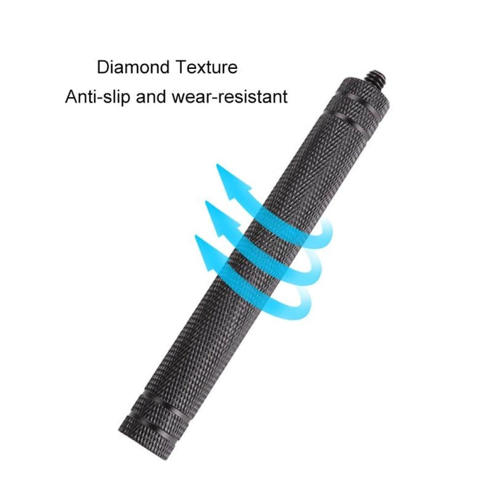 Diamond Texture Aluminum Alloy Extension Rod Tube