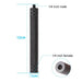 Diamond Texture Aluminum Alloy Extension Rod Tube
