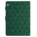 Diamond Texture Embossed Leather Smart Tablet Case