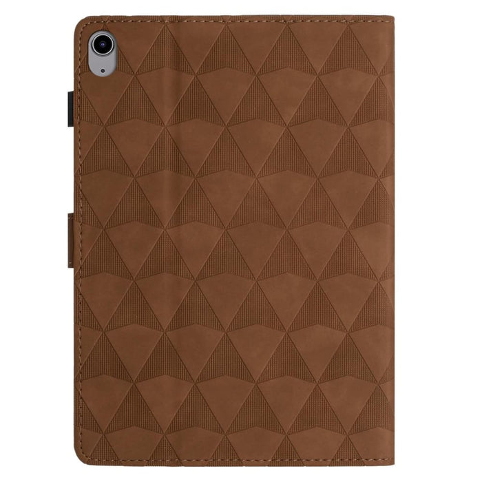 Diamond Texture Embossed Leather Smart Tablet Case