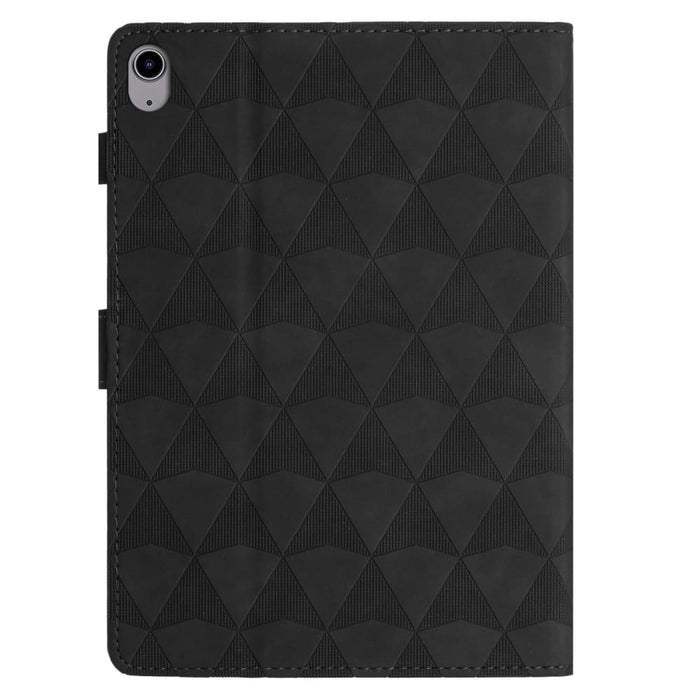 Diamond Texture Embossed Leather Smart Tablet Case
