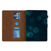 Diamond Texture Embossed Leather Smart Tablet Case