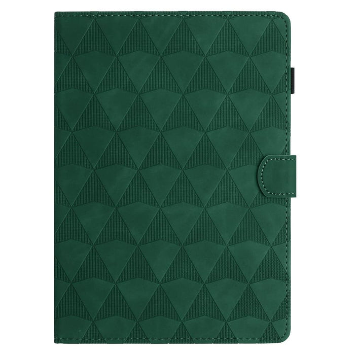 Diamond Texture Embossed Leather Smart Tablet Case