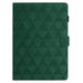 Diamond Texture Embossed Leather Smart Tablet Case