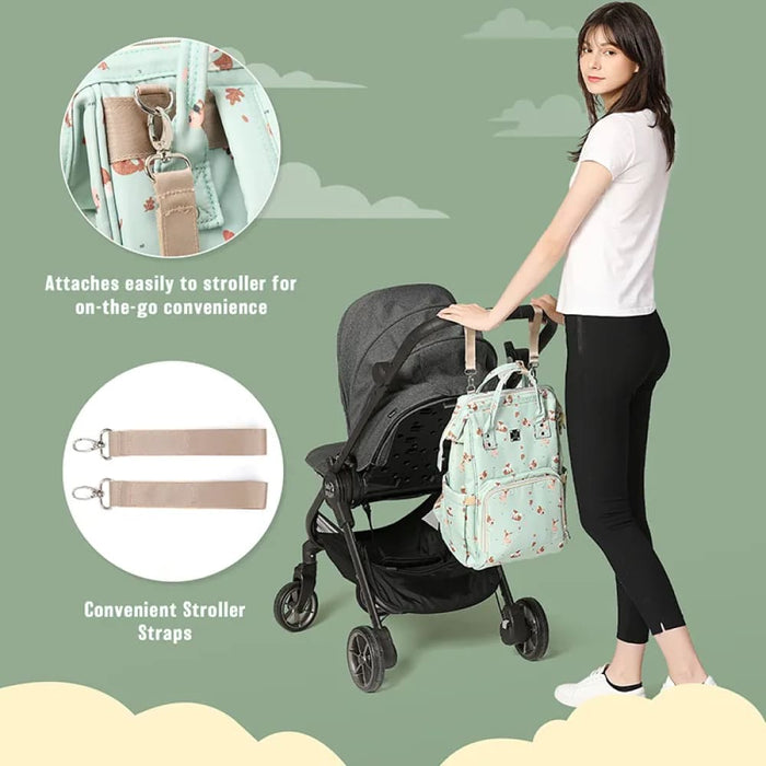 Diaper Backpack for Travel and Nursing
