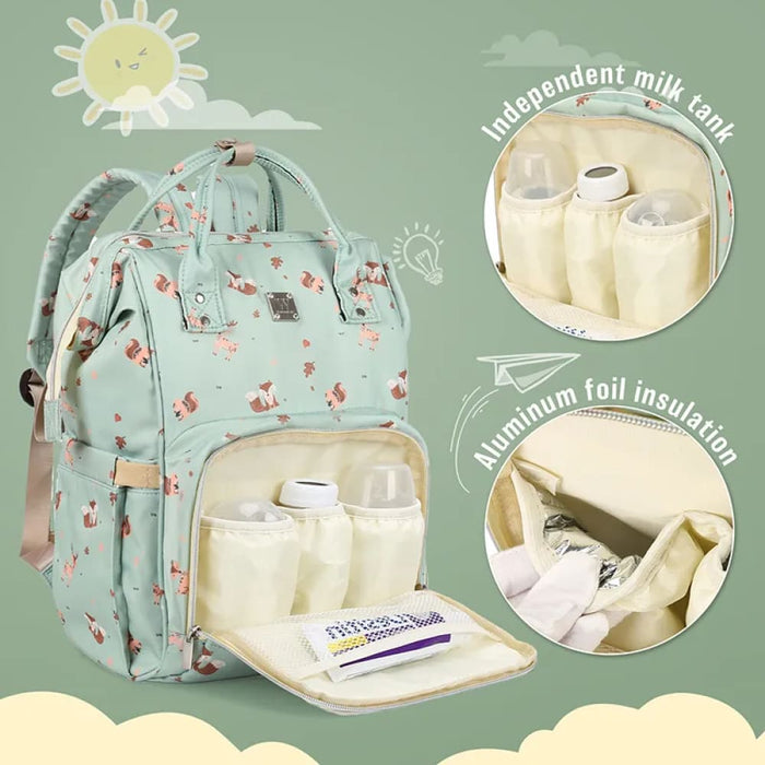 Diaper Backpack for Travel and Nursing