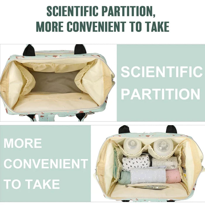 Diaper Backpack for Travel and Nursing