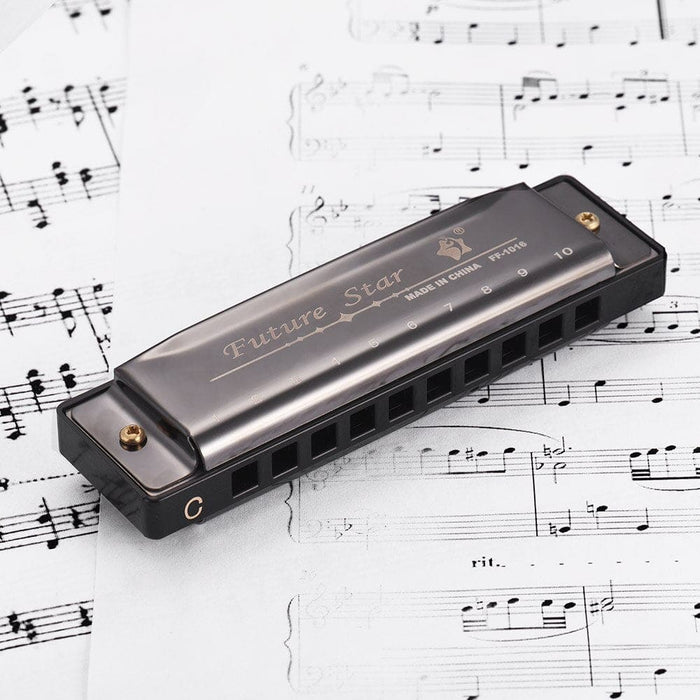 Key of c Diatonic Harmonica Mouthorgan with Abs Reeds