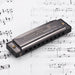 Key of c Diatonic Harmonica Mouthorgan with Abs Reeds