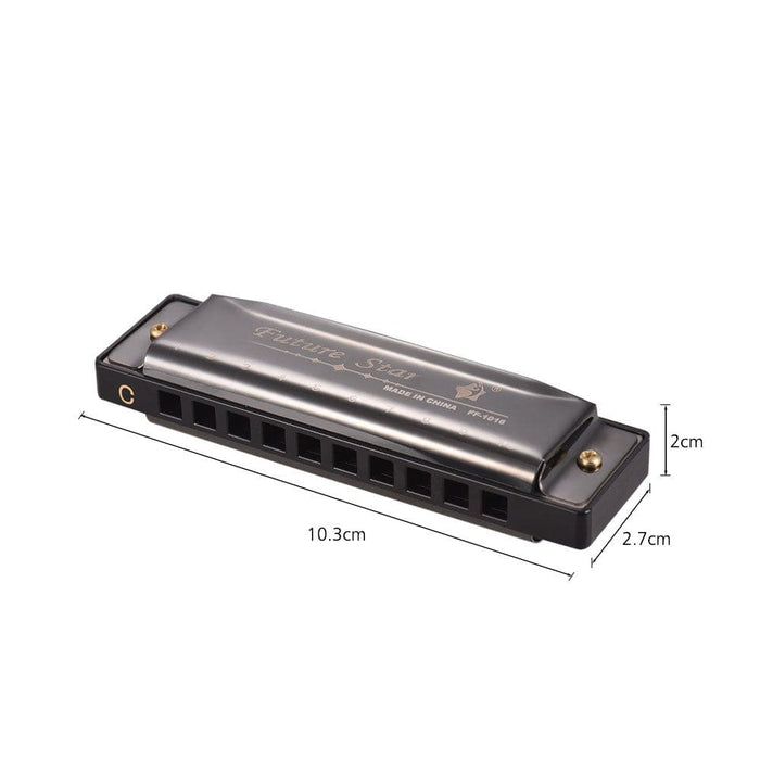 Key of c Diatonic Harmonica Mouthorgan with Abs Reeds